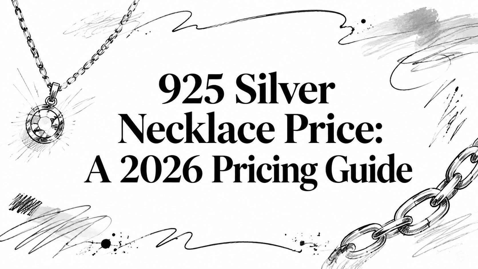 925 Silver Necklace Price: A 2026 Pricing Guide