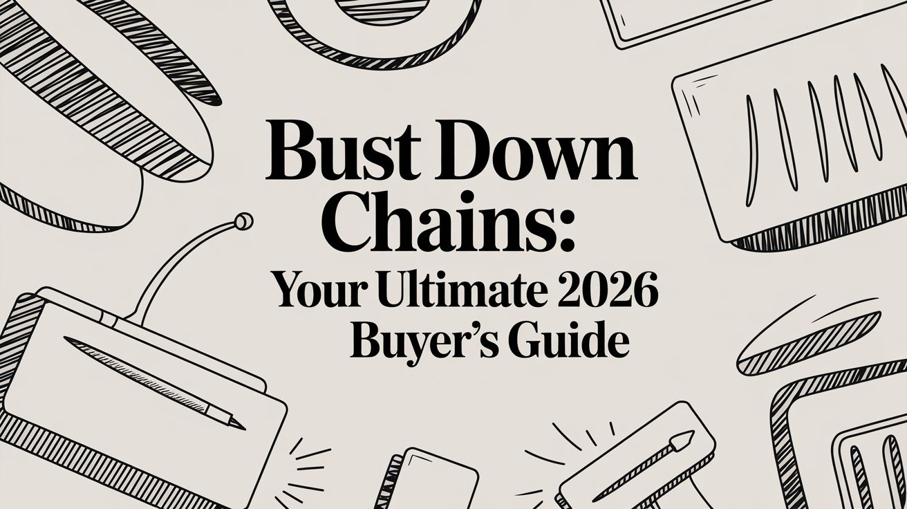 Bust Down Chains: Your Ultimate 2026 Buyer's Guide