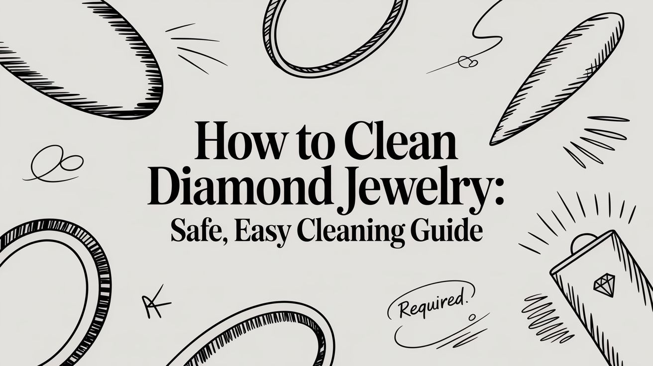 How to Clean Diamond Jewelry: Safe, Easy Cleaning Guide