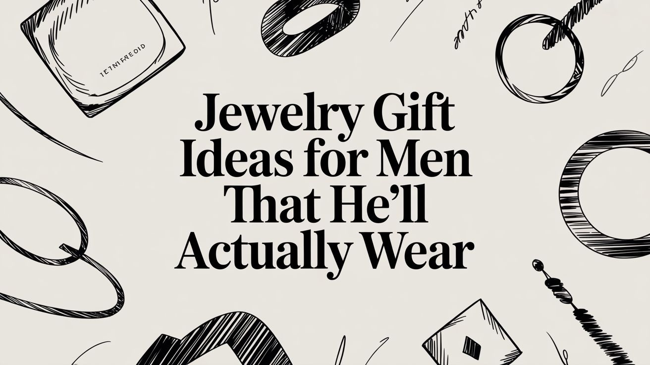 Jewelry Gift Ideas for Men That He'll Actually Wear