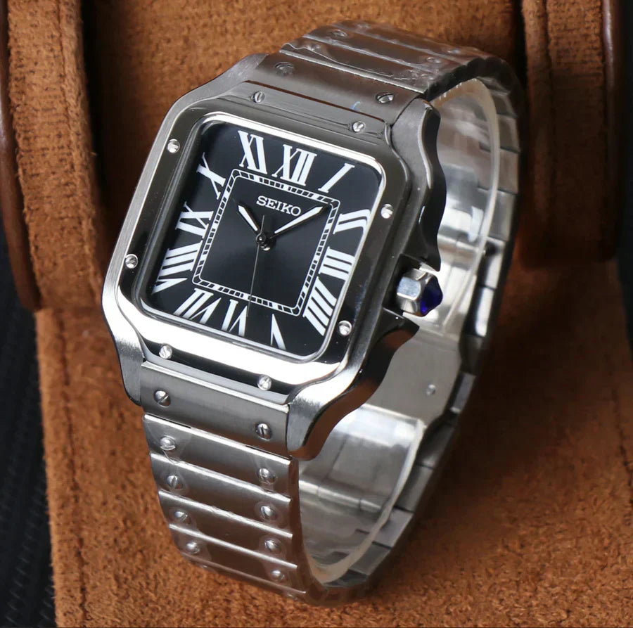 SEIKO MOD SANTOS | SCHWARZ