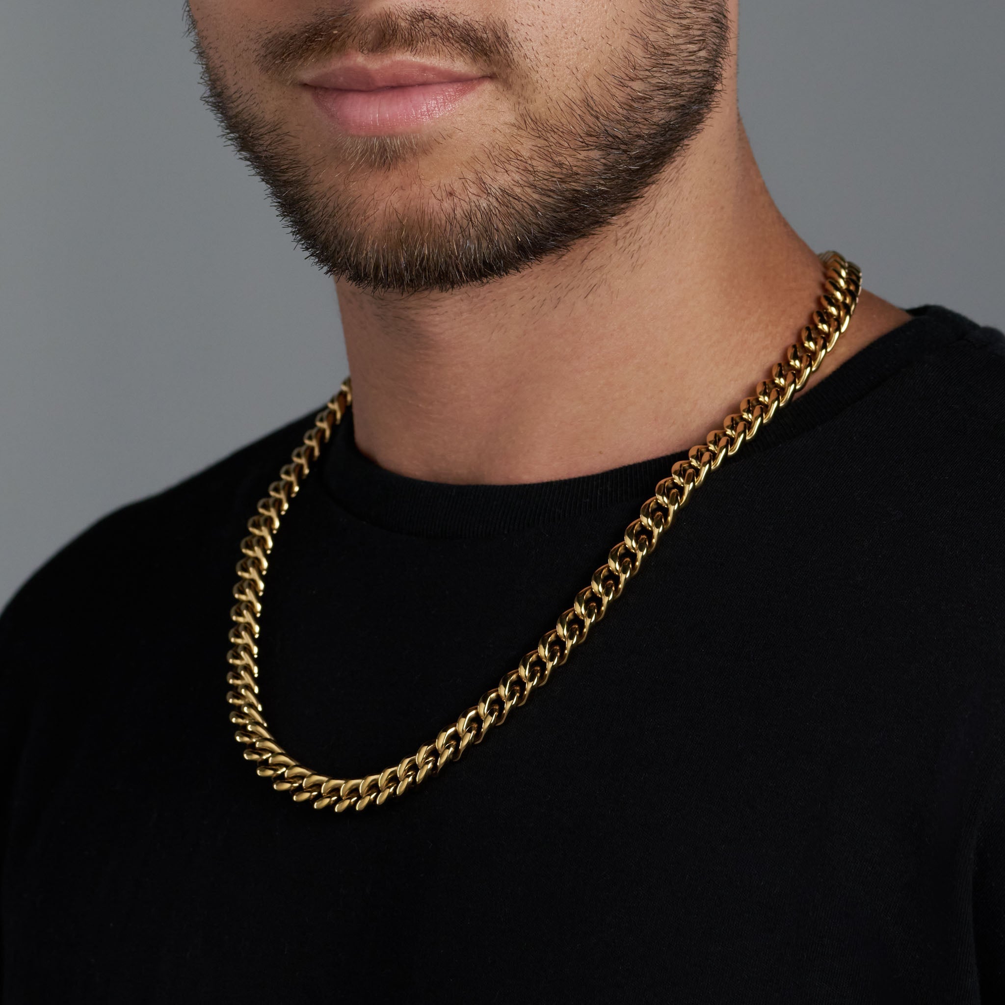 10mm Gold Cuban Link Chain