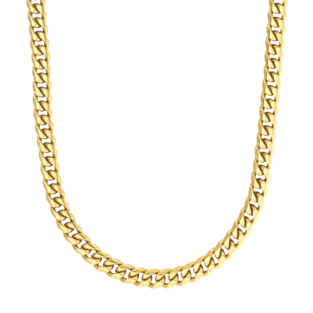 5mm Gold Cuban Link Chain