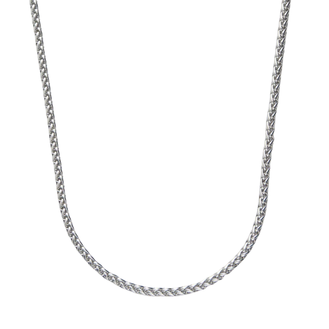 Wheat Chain (Silver) - 4mm