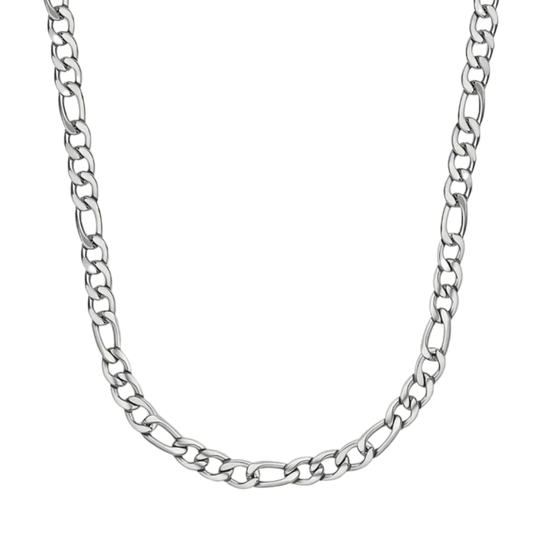 Iced Micro Prong Cuban Chain (Silver) - 6mm