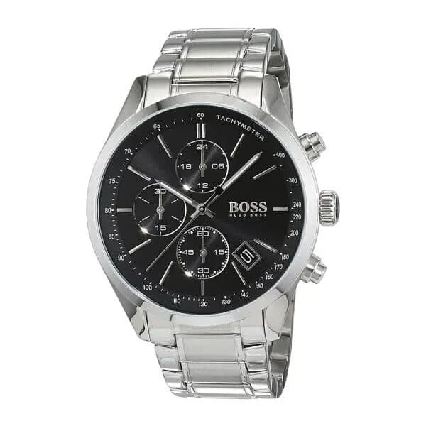 Hugo Boss 1513477 Grand Prix Schwarzer Chronograph Herrenuhr