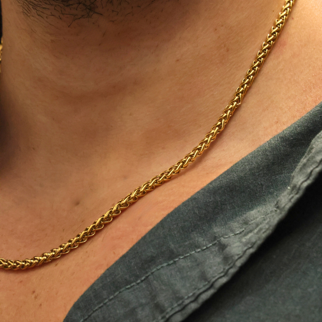 Wheat Chain (Gold) - 4mm