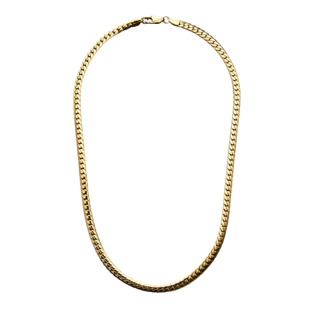 Gold 5mm Miami Cuban Link Chain