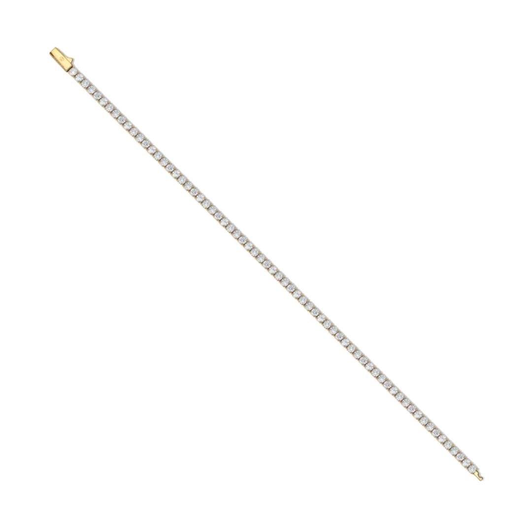 3mm Gold Tennis Bracelet