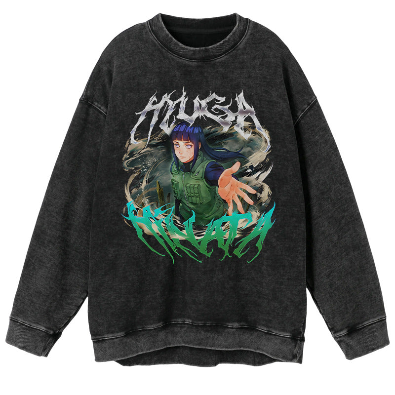 Pull vintage graphique rétro Naruto