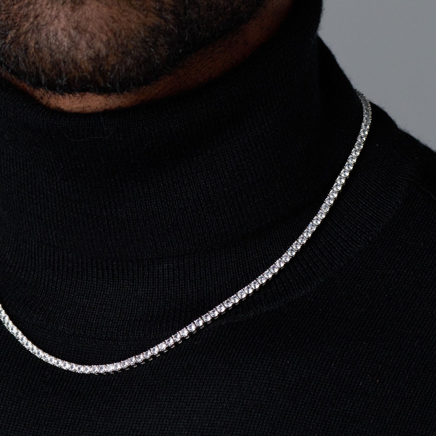 3mm Silver Tennis Chain