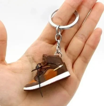 3D Mini Air Jordan Sneaker Schlüsselanhänger – Kultiges Schlüssel-Accessoire zum Sammeln