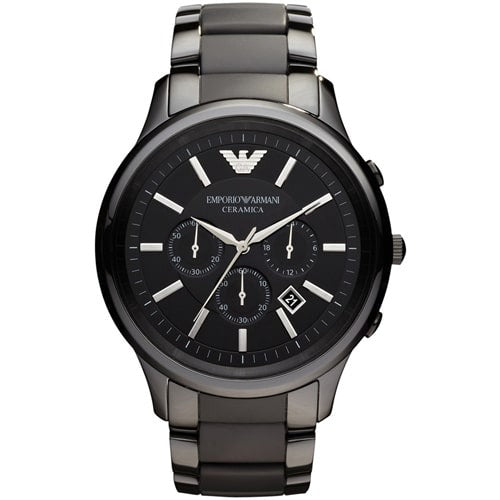 Emporio Armani Ceramica AR1451 Chronograph Herrenuhr