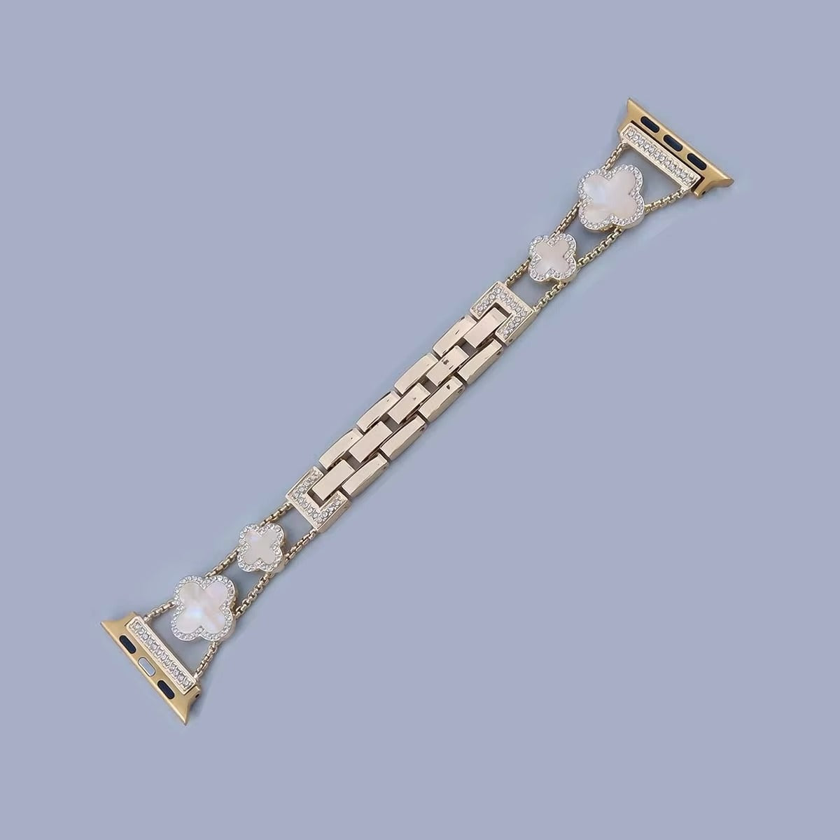 Iced Out Kleeblatt Apple Watch Armband