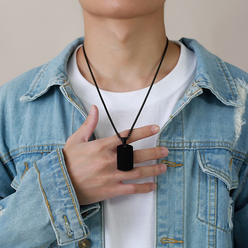 Hundemarke Behälter Urnen Halskette