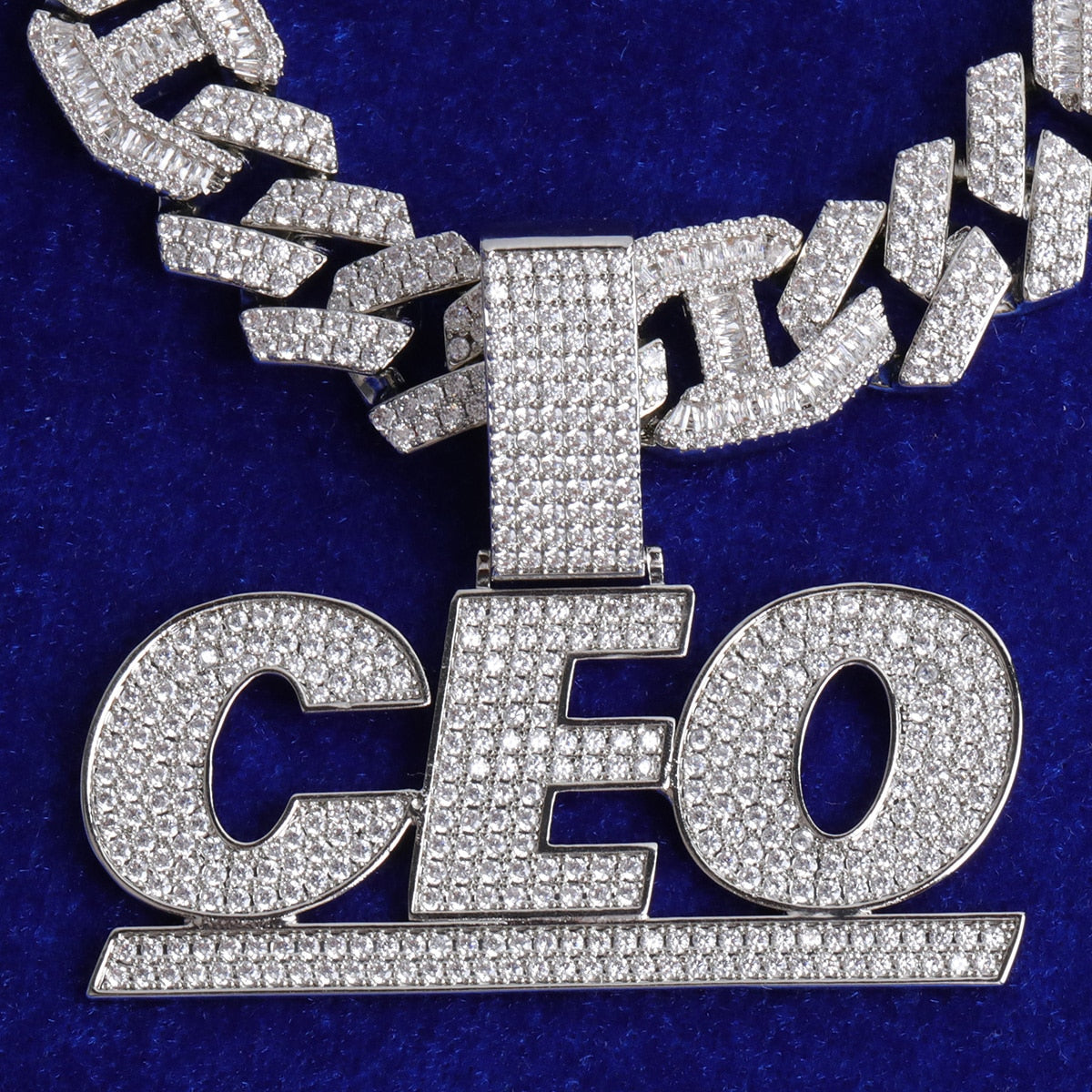 10 mm zweifarbiges kubanisches Gliederarmband aus S925 VVS-Moissanit