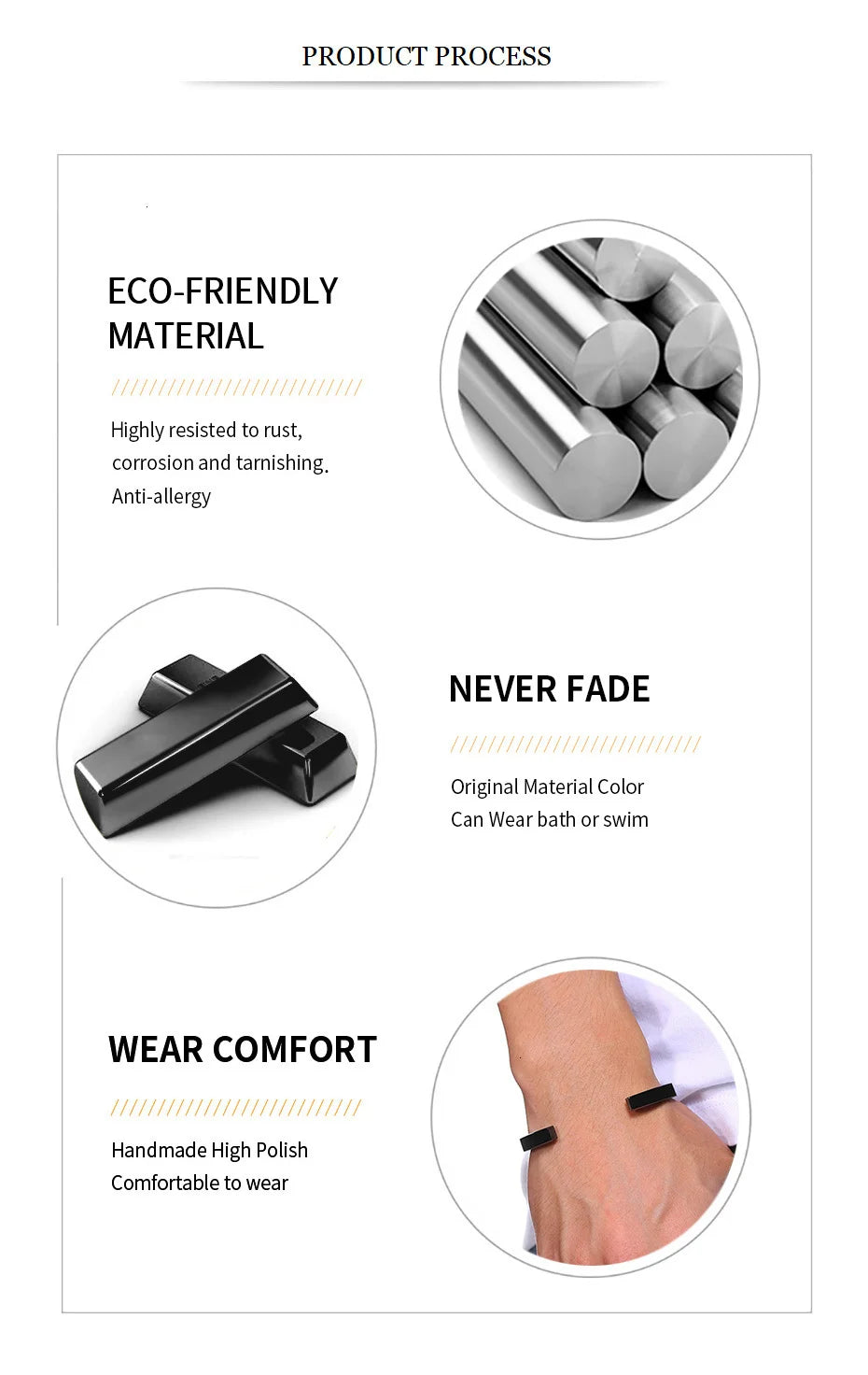 Personalisiertes Namens-Urnenarmband