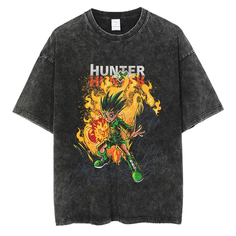 Hunter x Hunter - Klassisches Anime-Charakter-T-Shirt