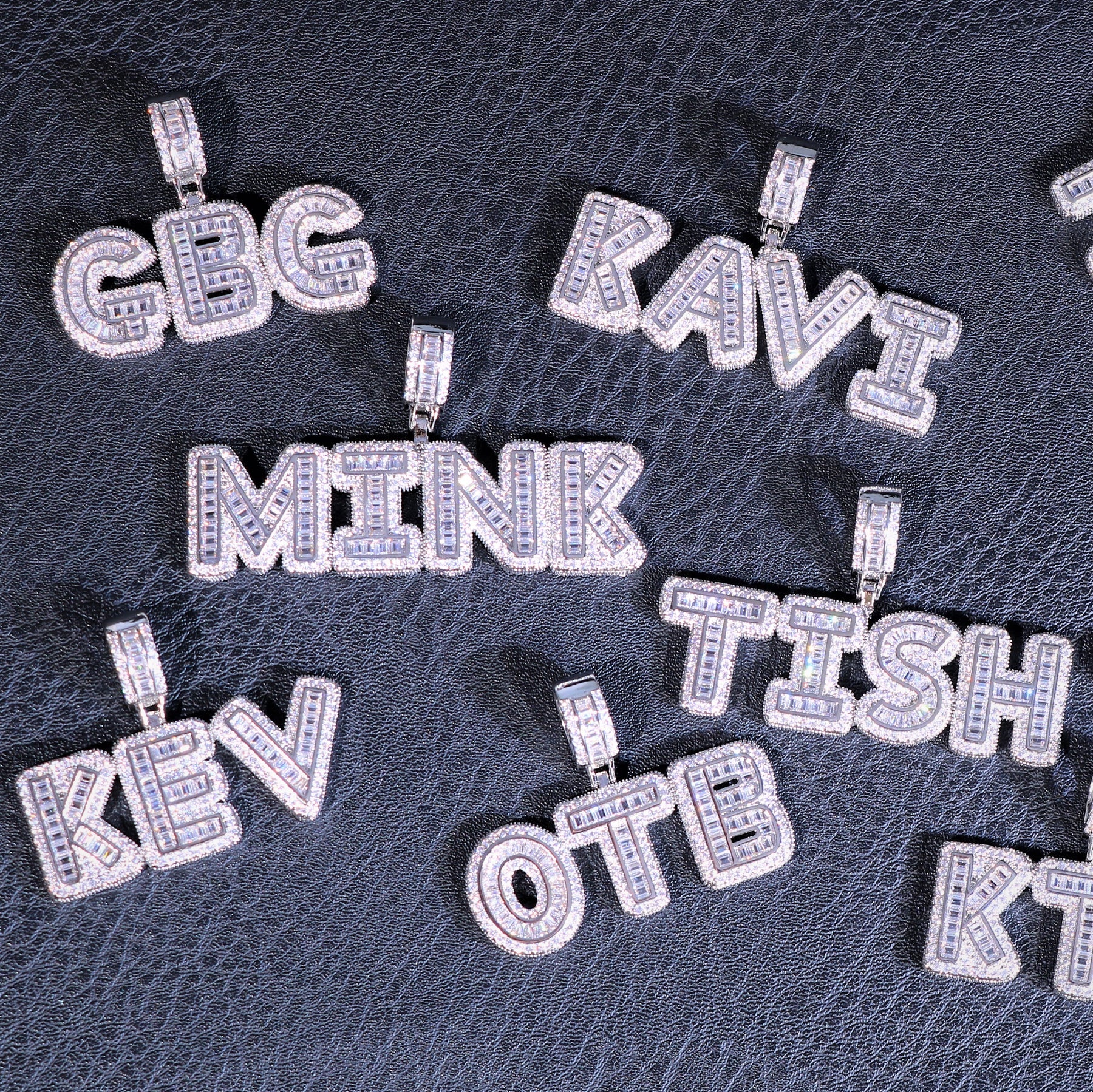 10 mm zweifarbiges kubanisches Gliederarmband aus S925 VVS-Moissanit