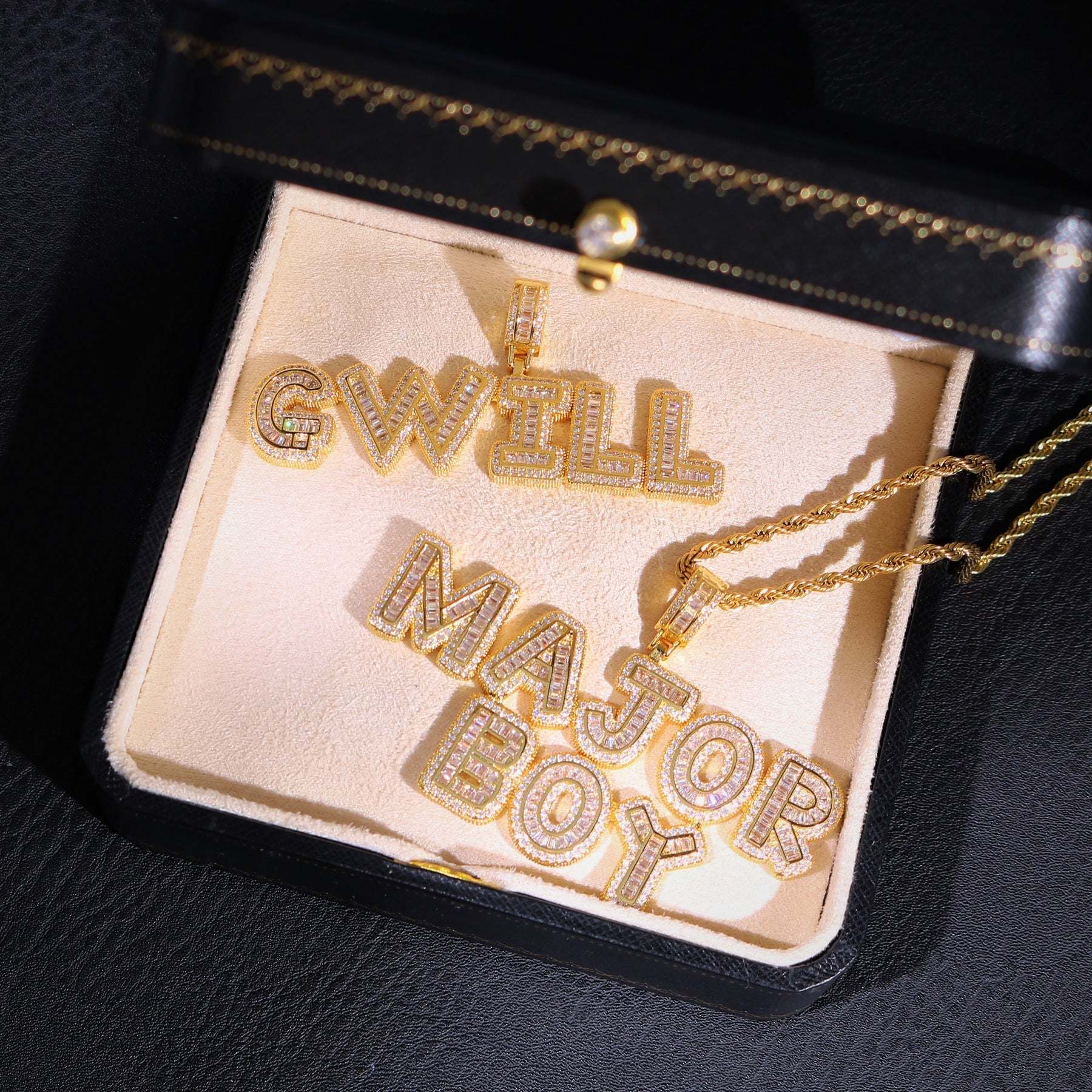 10 mm zweifarbiges kubanisches Gliederarmband aus S925 VVS-Moissanit