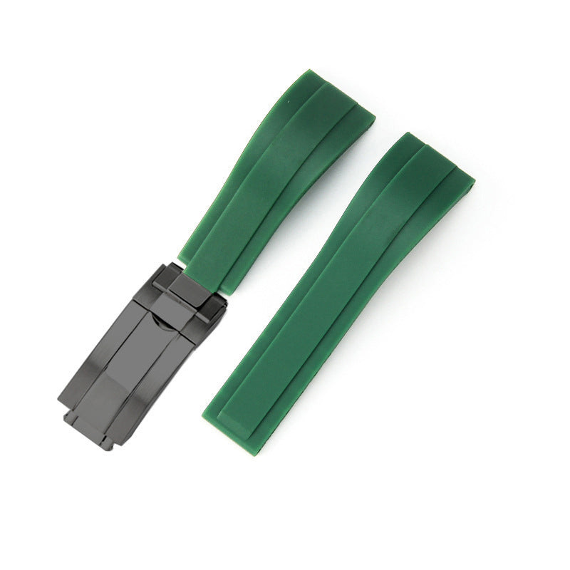 Silicone Rubber Strap for Rolex Submariner, Yacht-Master, Explorer & Daytona - 20mm / 21mm / 22mm