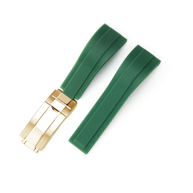 Silicone Rubber Strap for Rolex Submariner, Yacht-Master, Explorer & Daytona - 20mm / 21mm / 22mm