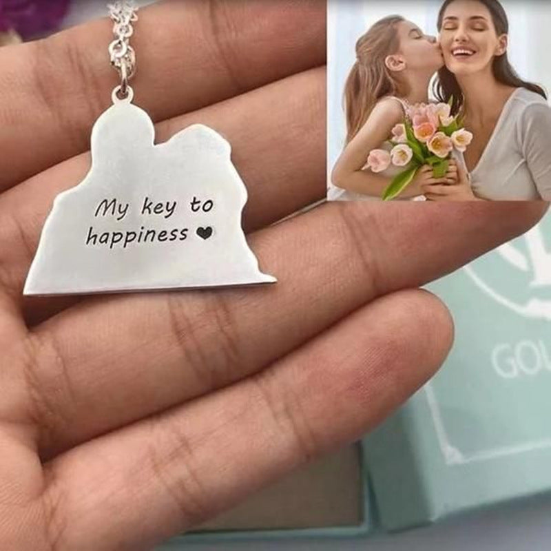 3D-Lasergravur mit individuellem Foto für die Erinnerung an Ihr Haustier