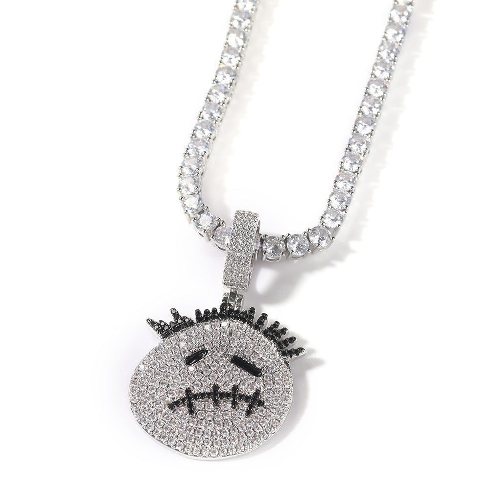 VVS Jewelry Travis Scott Dead Smiley Kette