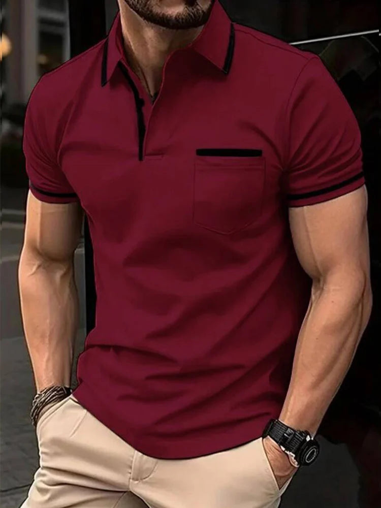 🔥 Haute Classe Polo-T-Shirt für Herren – Premium-Komfort und Stil für jeden Anlass