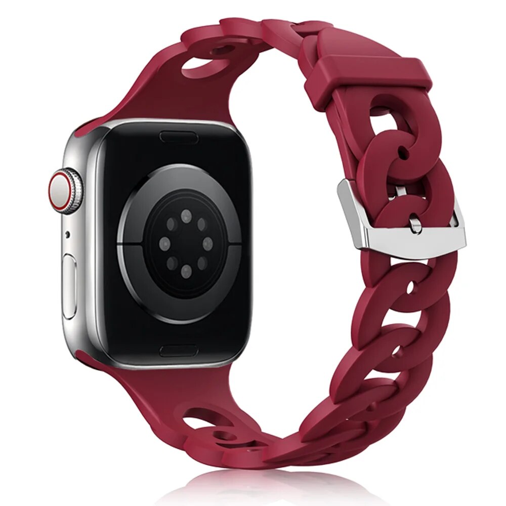 Silikonarmband für Apple Watch