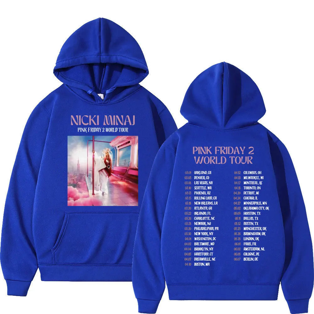Nicki Minaj Pink Friday 2 World Tour Grafik-Hoodies