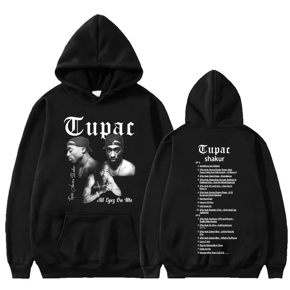Tupac All Eyez On Me Grafik-Hoodie