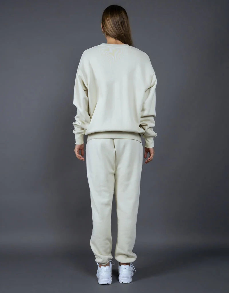 Bequemes zweiteiliges Set aus Sweatshirt und Jogginghose