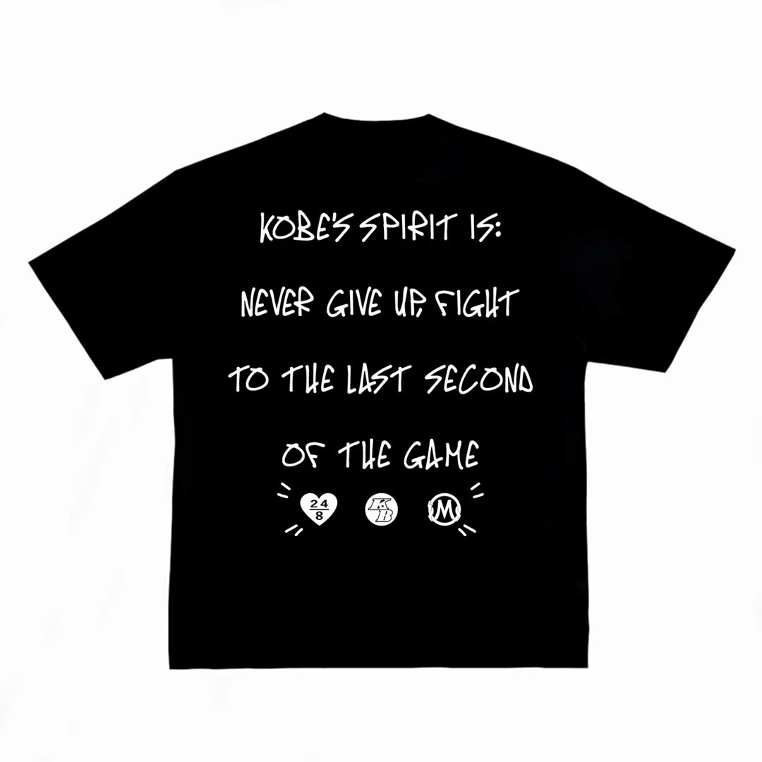 Kobe Bryant – Gib niemals auf – Grafik-T-Shirt