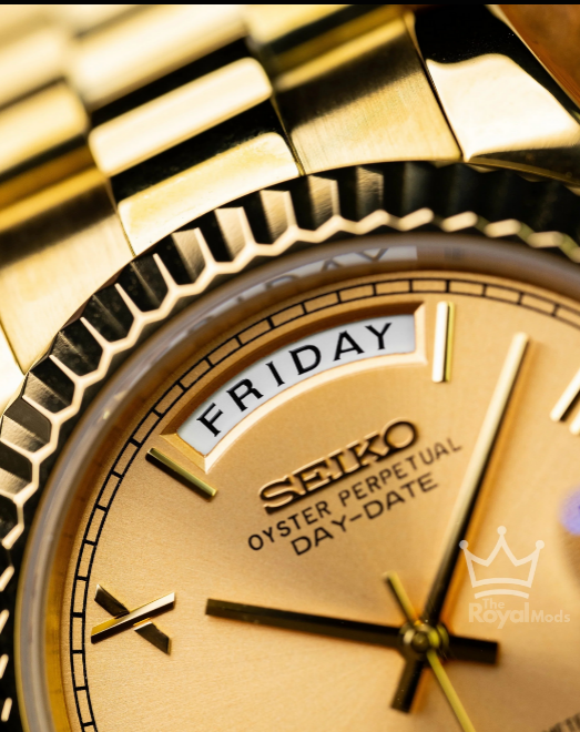 SeikMaster Day | Gold Champagne