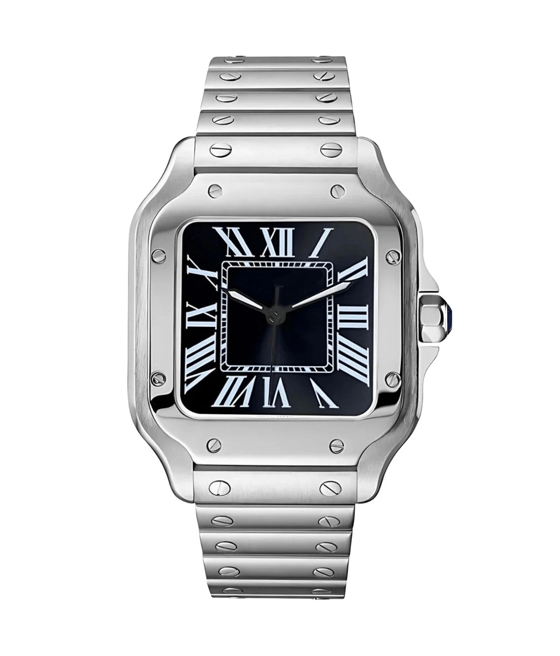 Seiko Mod Santos Classic Black