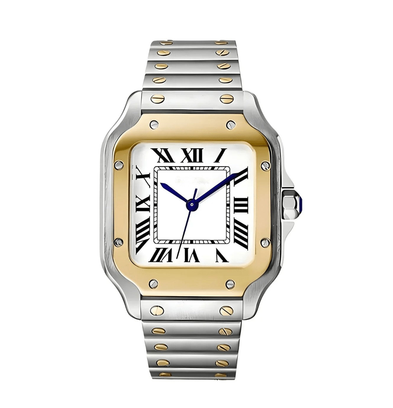 Seiko Mod Santos Twotone