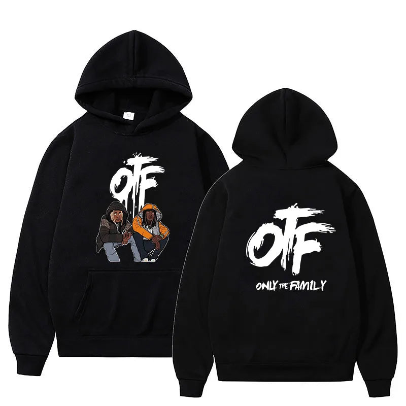 OTF Graphic Hoodie – Lil Durk Rapper Kapuzenpullover für Männer und Frauen