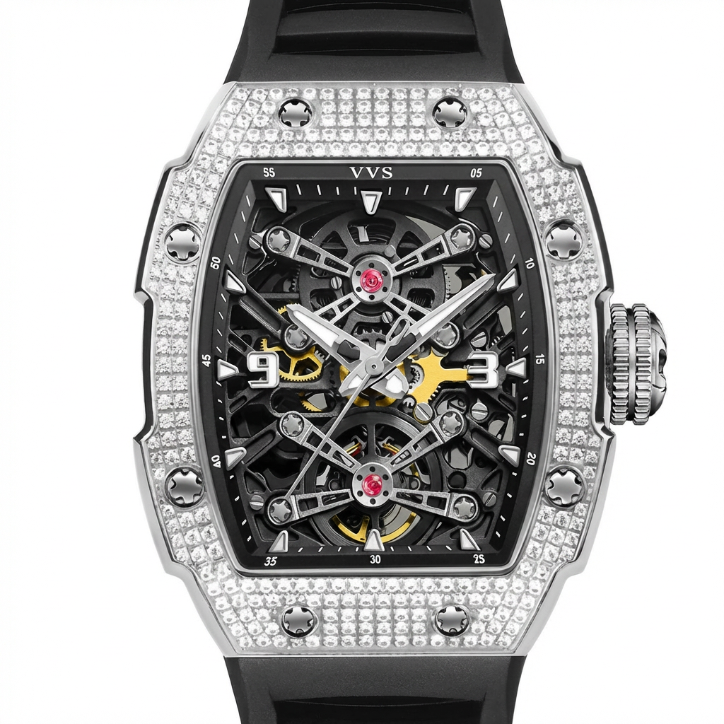 VVS Watches™ Tonneau | Nautilus Ice