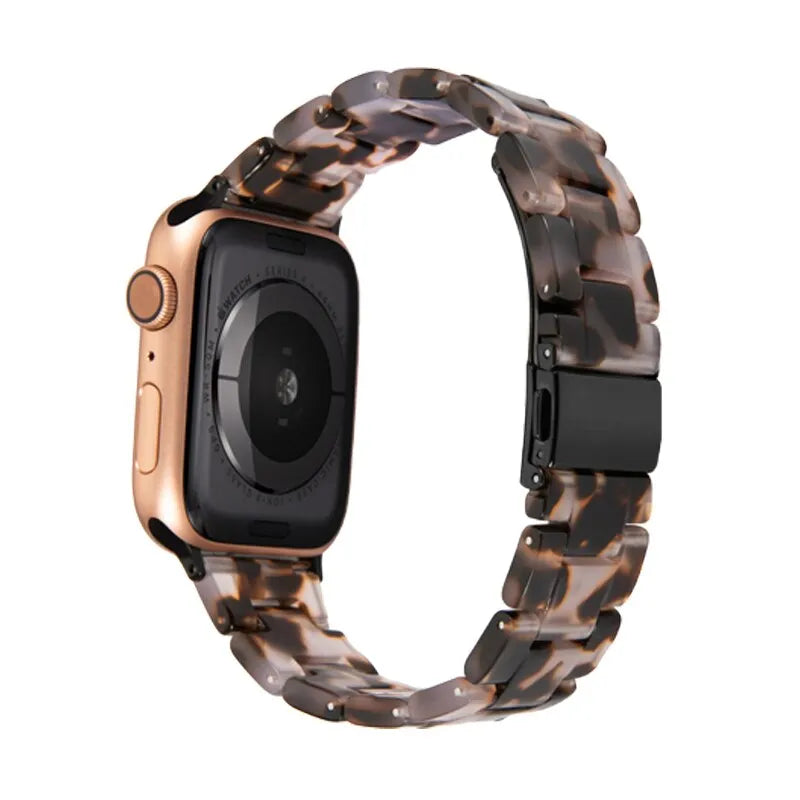 Kompatibel mit Apple Watch – Uhrenarmband mit Blumenmuster