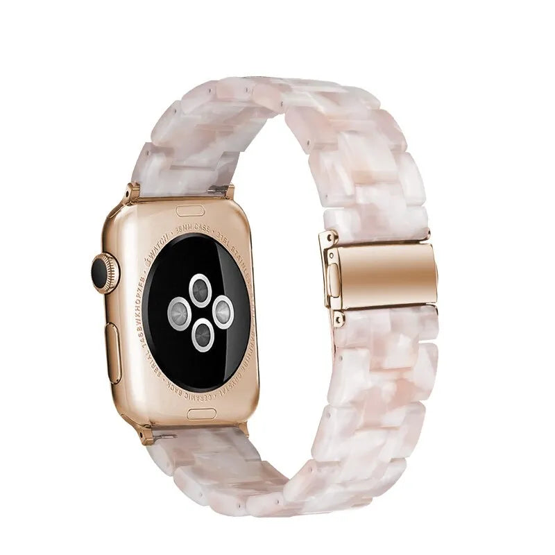 Kompatibel mit Apple Watch – Uhrenarmband mit Blumenmuster