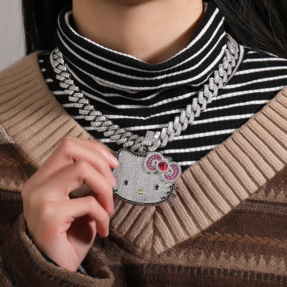 Collier Chaton Glacé