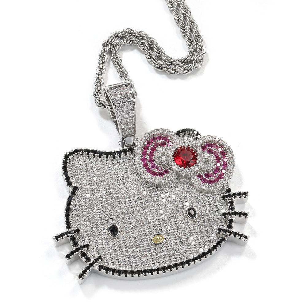 Collier Chaton Glacé