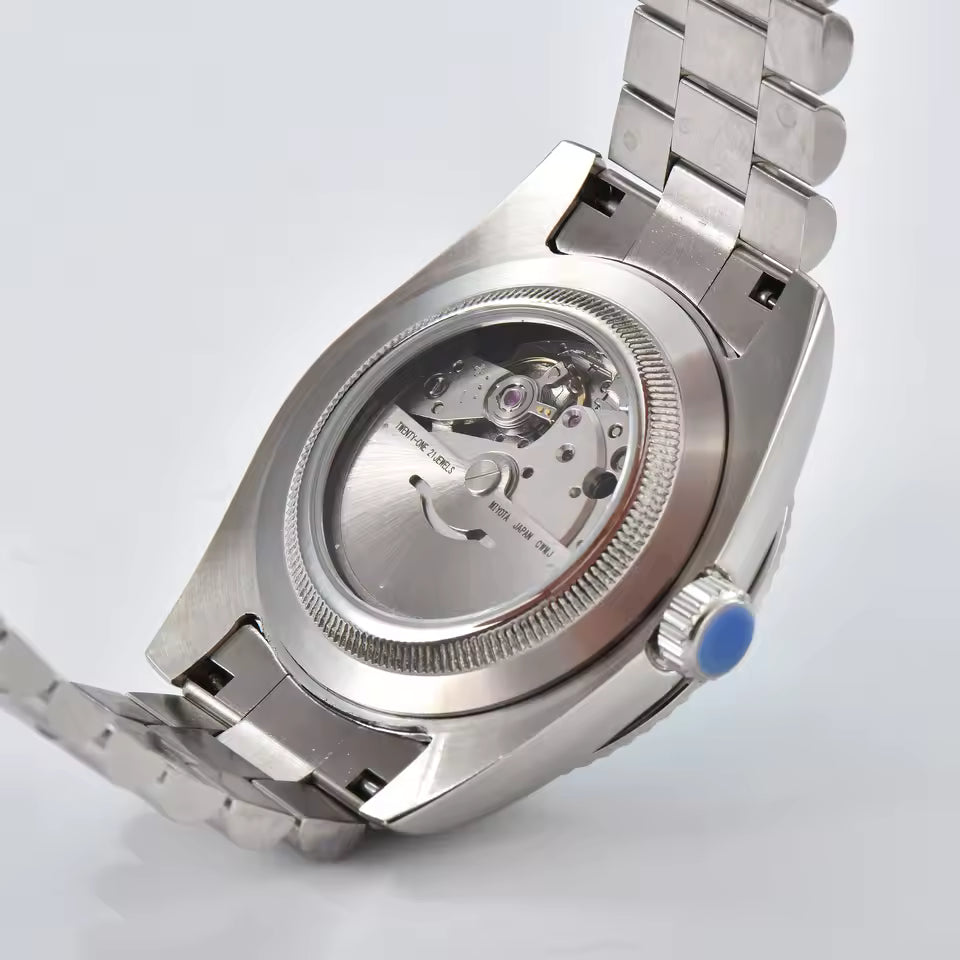 VVS Watches™ Arabic Datejust | Blue Ice