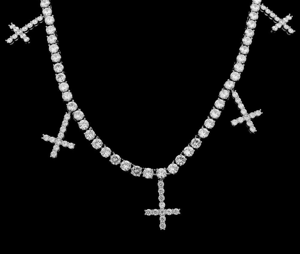 Lil Uzi Vert-inspirierte Tennis-Chokerkette