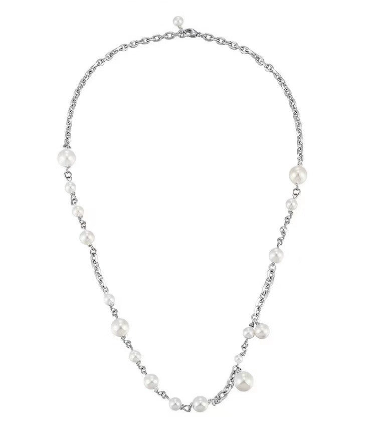 Asap Rocky Pearl Cuban Link Halskette Rapper Kette