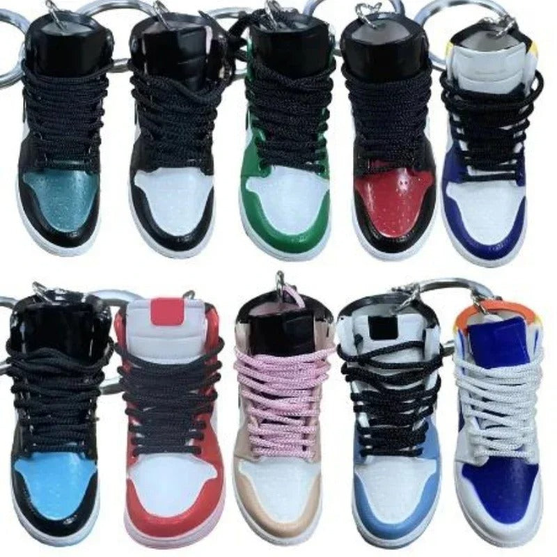 3D Mini Air Jordan Sneaker Schlüsselanhänger – Kultiges Schlüssel-Accessoire zum Sammeln