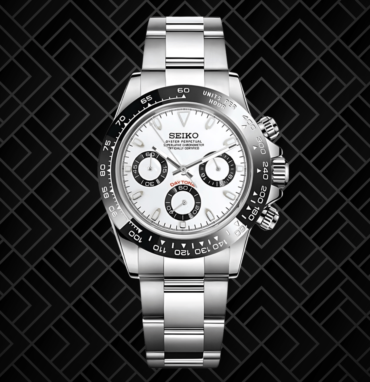 Seiko Mod Daytona Panda