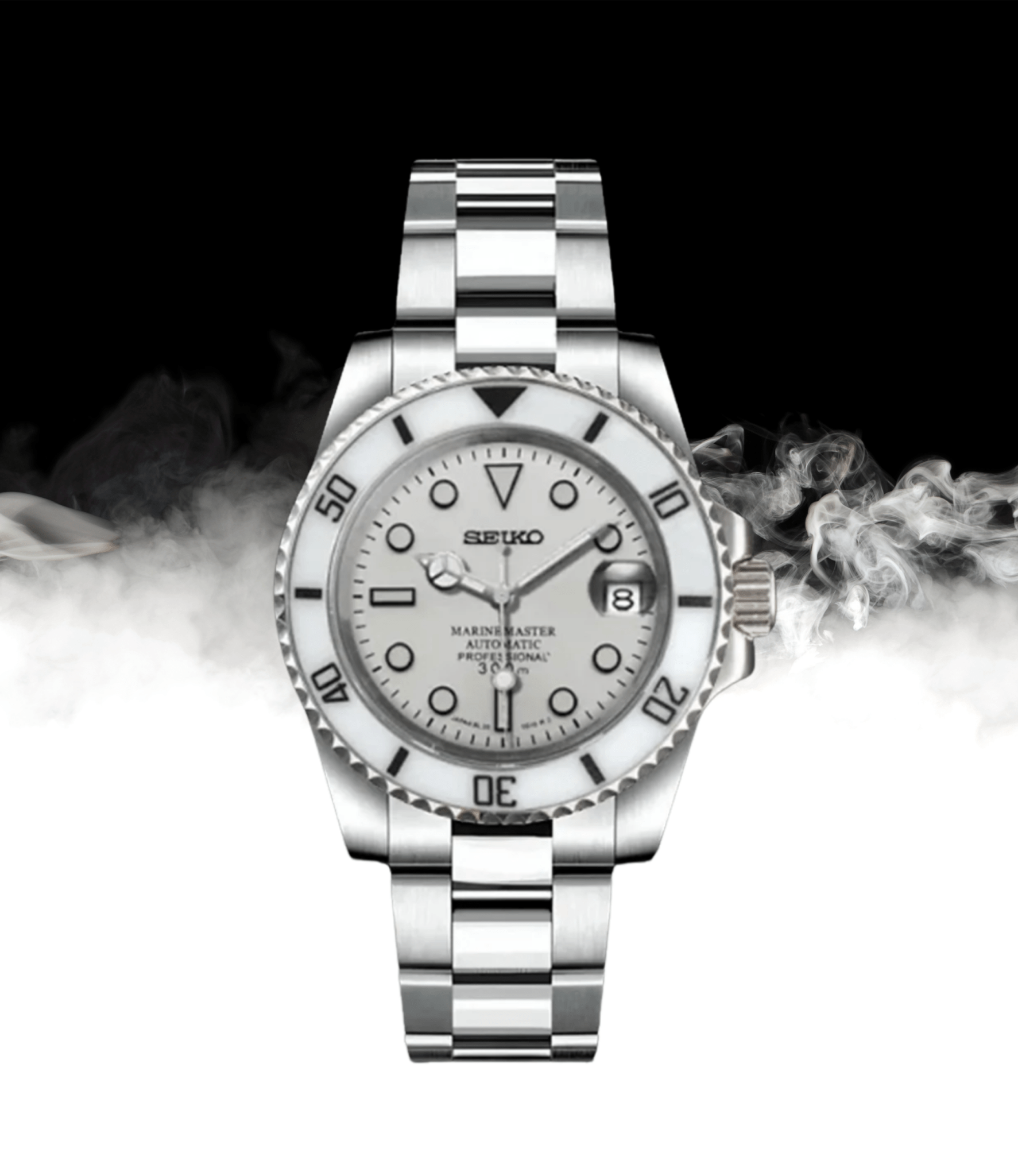 SEIKO MOD SUBMARINER | SCHWARZER STAHL