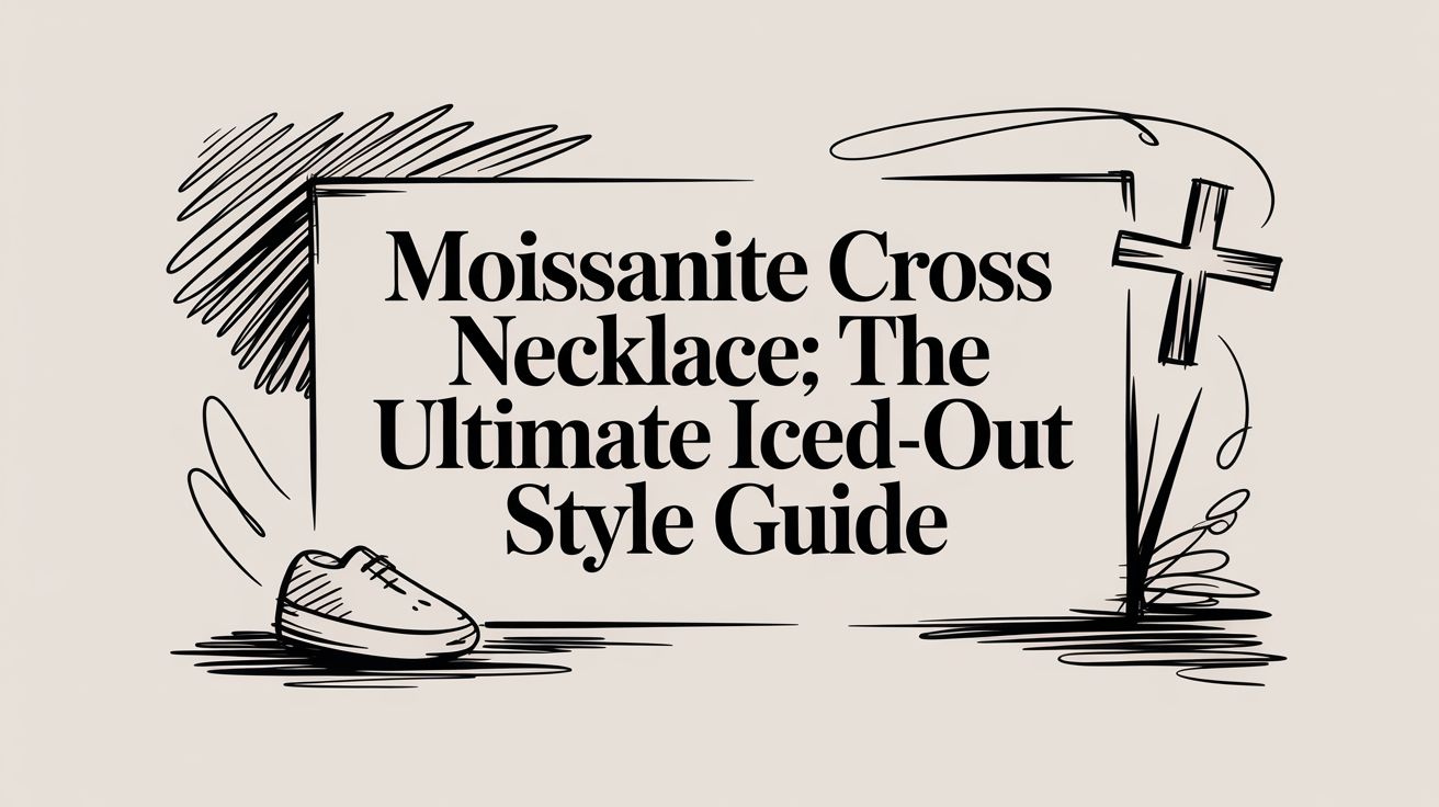 Moissanite Cross Necklace: The Ultimate Iced-Out Style Guide